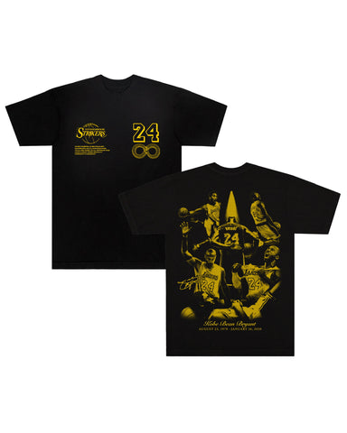 MAMBA TRIBUTE TEE - BLACK