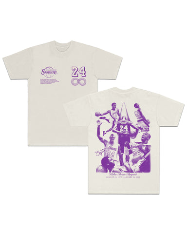 MAMBA TRIBUTE TEE - CREAM