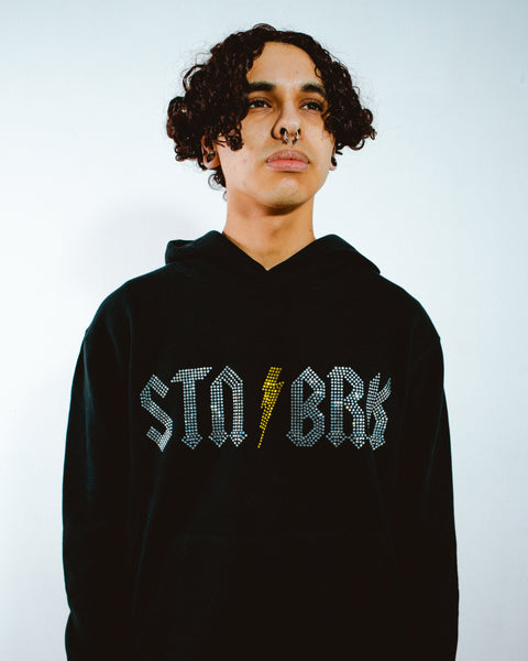 STNBRK RHINESTONE HOODIE